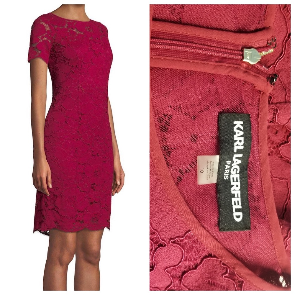 Karl Lagerfeld Lace Dress